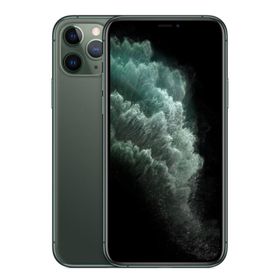 アイフォーン(iPhone)のSIMフリー【美品】iPhone 11 Pro ミッドナイトグリーン 256GB(スマートフォン本体)