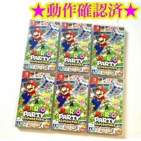 ニンテンドースイッチ(Nintendo Switch)のSwitch マリオパーティ スーパースターズ 6点(家庭用ゲームソフト)