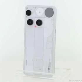 ソフマップ 〔中古品〕 Nothing Phone (3) 256GB ホワイト NP3256 SIMフリー【377】