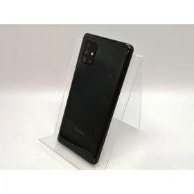 【中古】SAMSUNG au 【SIMロック解除済み】 Galaxy A51 5G プリズム ブリックス ブラック 6GB 128GB SCG07【高崎モントレー】保証期間1ヶ月【ランクC】
