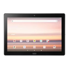 【SIMロック解除済】docomo dtab d-41A ブラック SHARP 当社3ヶ月間保証 中古 イオシス