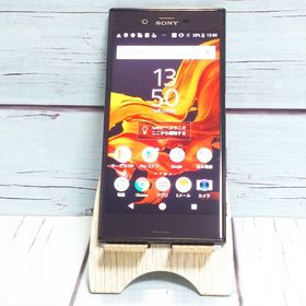 SONY Xperia XZ SOV34 au ミネラルブラック Black 308