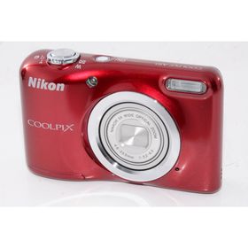 【外観特上級】Nikon デジタルカメラ COOLPIX A10 レッド 光学5倍ズーム 1614万画素 乾電池タイプ A10RD(コンパクトデジタルカメラ)