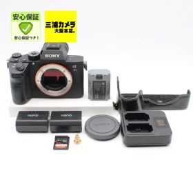 【美品】 Sony α7R III ボディ ILCE-7RM3｜有効約4240万画素フルサイズ｜高解像×高速AF｜5軸手ブレ補正搭載｜プロ・ハイアマ向け高性能ミラーレス #0480113