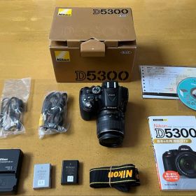 ニコン Nikon D5300 一眼レフカメラ 極美品 元箱 付属品多数