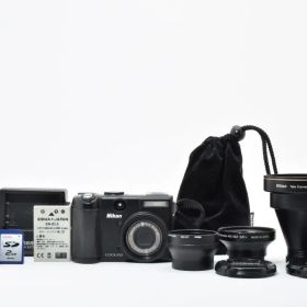 Nikon coolpix P5100 ブラック テレコン・ワイコン付き