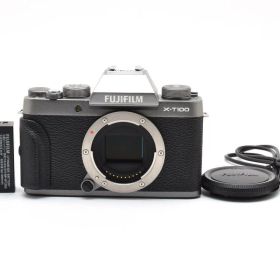 良品 FUJIFILM X-T100 ボディ ダークシルバー ARYM5457#496