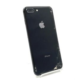【最速発送】 iPhone 8 Plus 64GB スペースグレイ au 白ロム【難有】 85%