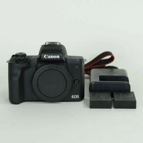 [良品 | バッテリー2個付] Canon EOS Kiss M [ボディ ブラック] | Canon EF-Mマウント