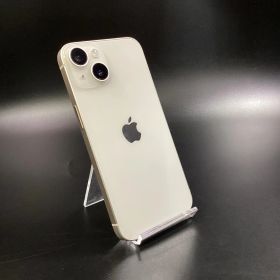 【最速発送】 iPhone 14 128GB スターライト SIMフリー 白ロム【難有】 85%