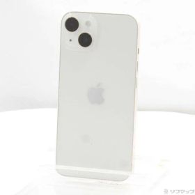 ソフマップ 〔中古品〕 iPhone14 128GB スターライト MPUQ3J／A SIMフリー【349】
