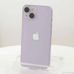ソフマップ 〔中古品〕 iPhone14 128GB パープル MPUY3J／A SIMフリー【349】