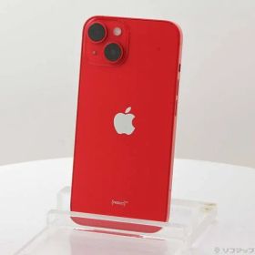 ソフマップ 〔中古品〕 iPhone14 128GB プロダクトレッド MPV93J／A SIMフリー【377】