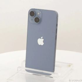 ソフマップ 〔中古品〕 iPhone14 128GB ブルー MPVJ3J／A SIMフリー【262】