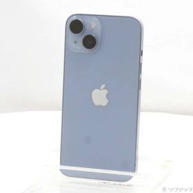 ソフマップ 〔中古品〕 iPhone14 128GB ブルー MPVJ3J／A SIMフリー【349】