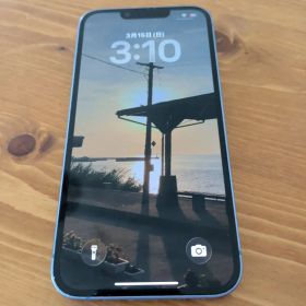 Apple iPhone 14 本体 青