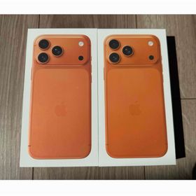 アイフォーン(iPhone)のアップル iPhone17 Pro Max 256GB コズミックオレンジ 2台(スマートフォン本体)