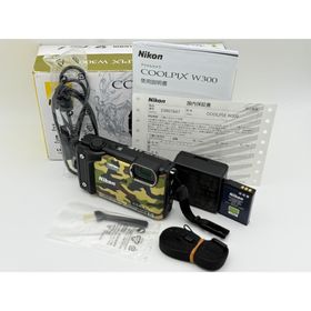ニコン(Nikon)の【美品】Nikon COOLPIX W300 カムフラージュ ニコン(コンパクトデジタルカメラ)