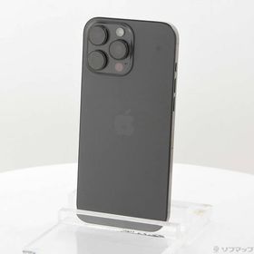 〔中古〕Apple(アップル) iPhone16 Pro Max 256GB ブラックチタニウム MYWG3J／A SIMフリー〔276-ud〕