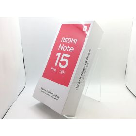 【未使用】Xiaomi 国内版 【SIMフリー】 Redmi Note 15 Pro 5G ブラック 8GB 256GB【熊本】保証期間3ヶ月