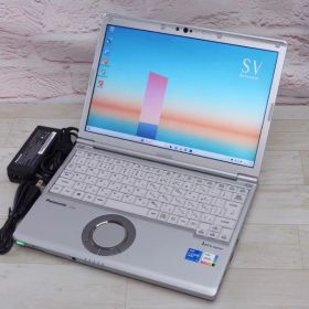 【中古】Bランク Panasonic CF-SV1RDLAS 第11世代 i5 1145G7 メモリ16GB NVMe256GB Win11