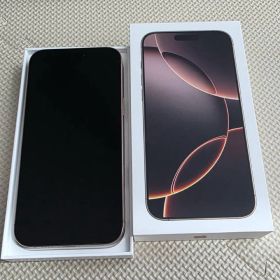 iPhone 16 Pro Max デザートチタニウム SIMフリー 512GB