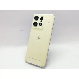 【中古】MOTOROLA SoftBank 【SIMフリー】 motorola edge 50s pro バニラクリーム 8GB 256GB A402MO【三宮駅前】保証期間1ヶ月【ランクA】