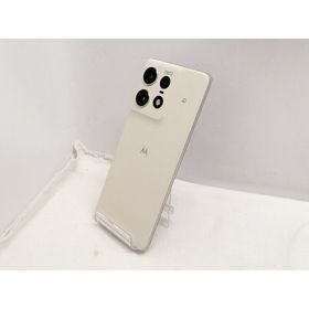 【中古】MOTOROLA SoftBank 【SIMフリー】 motorola edge 50s pro バニラクリーム 8GB 256GB A402MO【仙台イービーンズ】保証期間1ヶ月【ランクA】