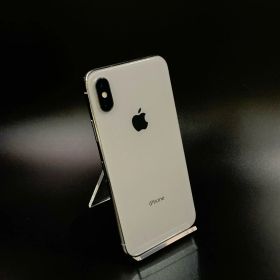 【最速発送】 iPhone X 256GB シルバー docomo 白ロム【難有】 85%