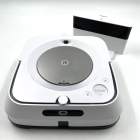 アイロボット ブラーバジェット m6 床拭き 水拭き ロボット掃除機 ホワイト 動作未確認 【AL16】