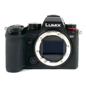 パナソニック Panasonic LUMIX DC-S5 ボディ ブラック デジタル ミラーレス 一眼カメラ 【中古】