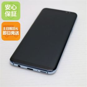 ギャラクシー(Galaxy)の超美品 SC-02J Galaxy S8 ブルー 白ロム M333(スマートフォン本体)