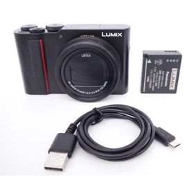 【極上品】パナソニック Panasonic ルミックス TX2 光学15倍 ブラック DC-TX2-K [W2603035A]