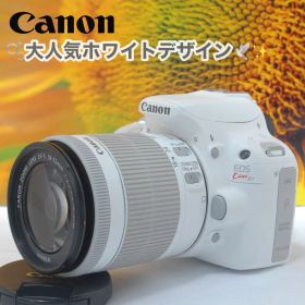 Canon EOS Kiss X7☘️ホワイト一眼レフ☘️初心者おすすめ スマホ転送