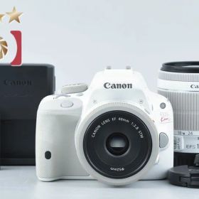 【中古】Canon キヤノン EOS Kiss X7 ダブルレンズキット ホワイト