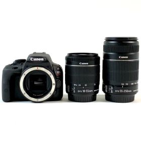キヤノン Canon EOS Kiss X7 ダブルズームキット デジタル 一眼レフカメラ 【中古】