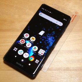 XPERIA XZ2 Compact SO-05K(K)ガラス付きSIMロック解