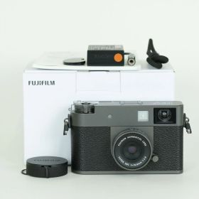 [良品 | シャッター数1,700回] FUJIFILM X half X-HF1 [チャコールシルバー] | コンパクトデジタルカメラ
