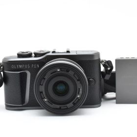 ■ 特上美品 ■ オリンパス OLYMPUS PEN E-PL10 ブラック ＋ OLYMPUS M.ZUIKO DIGITAL 14-42mm 1:3.5-5.6 EZ 《動作確認済》 #A1025