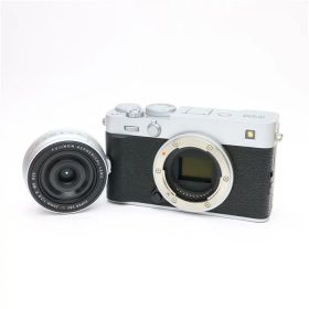 【中古】 《美品》 FUJIFILM X-E5 XF23mm F2.8 R WRレンズキット シルバー 【ストラップ取付部部品交換/センサークリーニング/各部点検済】 [ デジタルカメラ ]