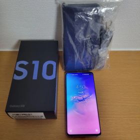 限定セール！【ケース付き】Galaxy S10【プリズムブルー】
