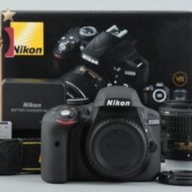 【中古】Nikon ニコン D3300 18-55 VR II レンズキット ブラック シャッター回数僅少 元箱付き