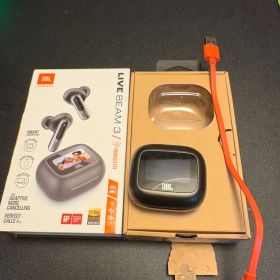 JBL LIVE BEAM 3 ワイヤレスイヤホン ブラック 黒