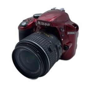 Nikon◆デジタル一眼カメラ D3300 ダブルズームキット2 [レッド]