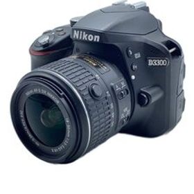 Nikon◆デジタル一眼カメラ D3300 18-55 VRII レンズキット [ブラック]