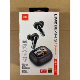 ジェイビーエル(JBL)のJBL イヤホン LIVE BEAM 3 BLACK(ヘッドフォン/イヤフォン)