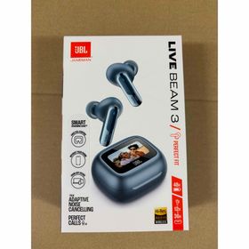 ジェイビーエル(JBL)のJBL イヤホン LIVE BEAM 3 BLUE(ヘッドフォン/イヤフォン)