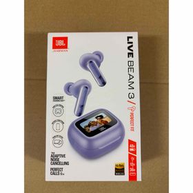 ジェイビーエル(JBL)のJBL イヤホン LIVE BEAM 3 PURPLE(ヘッドフォン/イヤフォン)