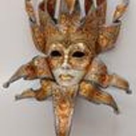 ヴェネチアンマスク 張り子 -