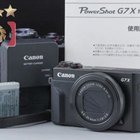 【中古】Canon キヤノン PowerShot G7 X Mark II コンパクトデジタルカメラ 元箱付き